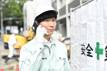 作業員・青空・現場統括
